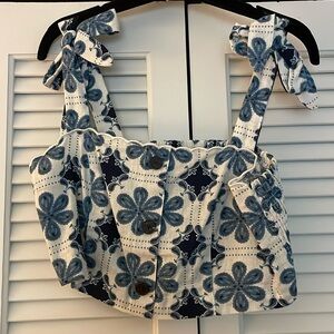 Auguabendita for Target crop top